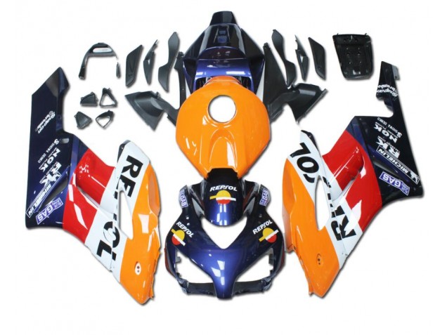 Best CBR 1000 RR 2004-2005 - Arancia Rosso Blu Repsol