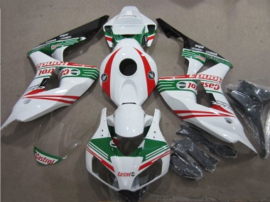 Best CBR 1000 RR 2006-2007 - Bianco Verde Rosso Castrol