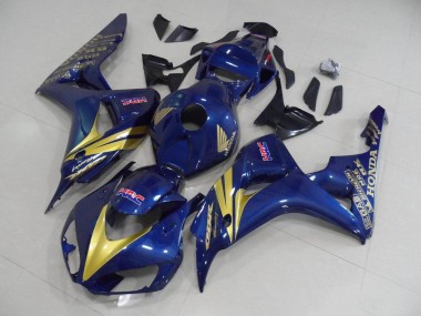 Best CBR 1000 RR 2006-2007 - Scuro Blu con Oro Banda