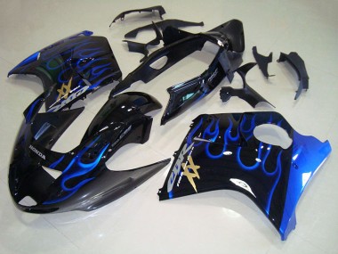 Best CBR 1100 XX Blackbird 1996-2007 - Nero Blu Fiamma