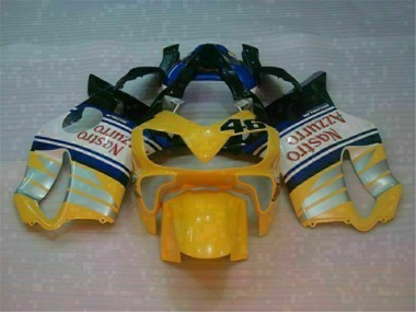 Best CBR 600 F4i 2001-2003 - Giallo Argento Nastro Azzurro