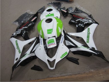 Best CBR 600 RR 2007-2008 - Bianco Verde Hannspree