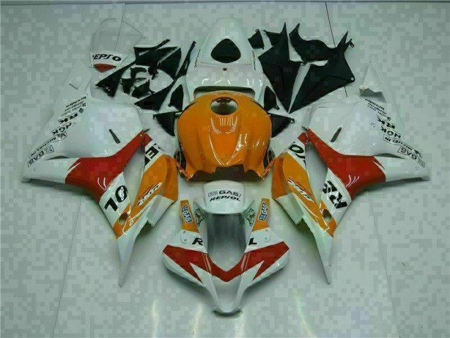 Best CBR 600 RR 2009-2012 - Bianco Arancia Repsol