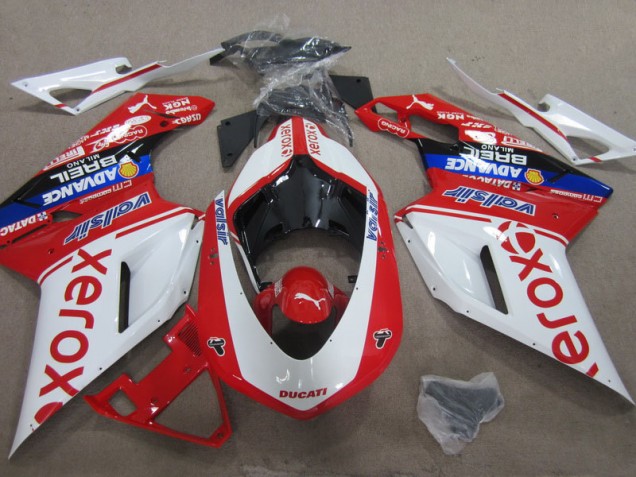 Best Ducati 1098 2007-2014 - Bianco Rosso Xerox