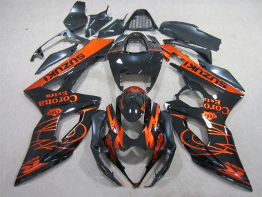 Best GSXR 1000 K5 2005-2006 - Nero Arancia Corona Extra