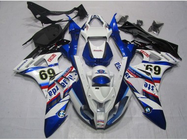 Best S1000RR 2009-2014 - Bianco Blu Sterilgarda 69