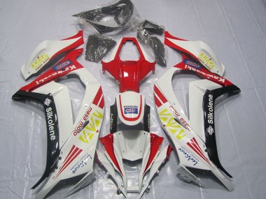 Best ZX10R 2011-2015 - Bianco Rosso Silkolene