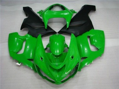 Best ZX6R 2005-2006 - Verde Nero Opaco