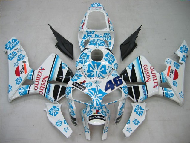 Best CBR 600 RR 2005-2006 - Bianco Blu Nastro Azzurro 46