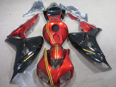 Best CBR 1000 RR 2006-2007 - Nero Rosso Giallo