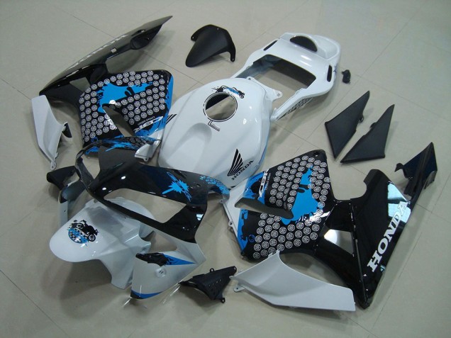 Best CBR 600 RR 2003-2004 - Bianco Nero Blu