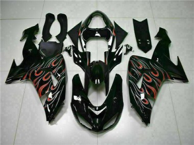 Best ZX10R 2006-2007 - Nero Rosso Fiamma